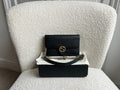Gucci Black Interlocking GG Chain Wallet