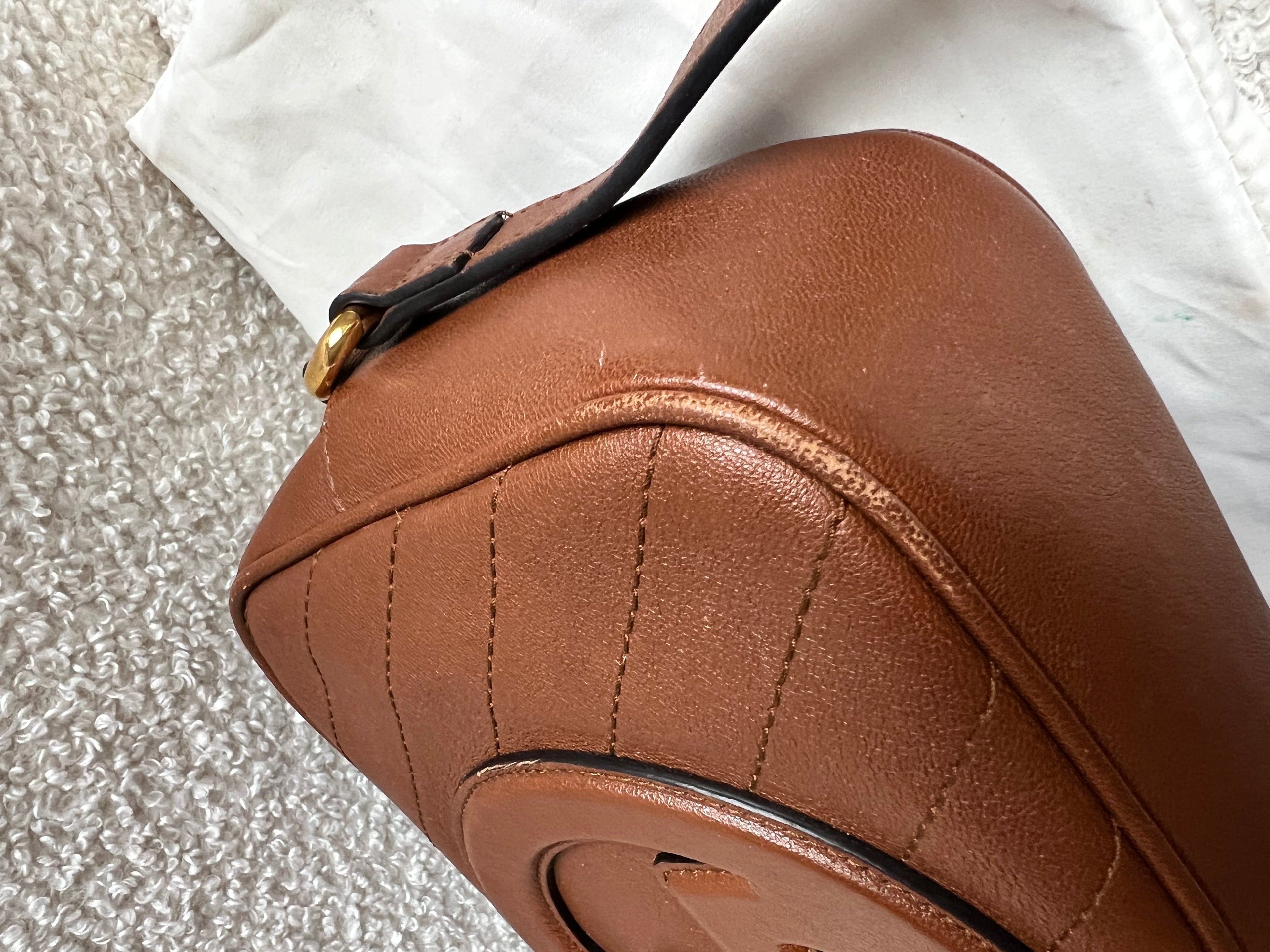 Gucci Tan Small Blondie Shoulder Bag (RRP £1380)