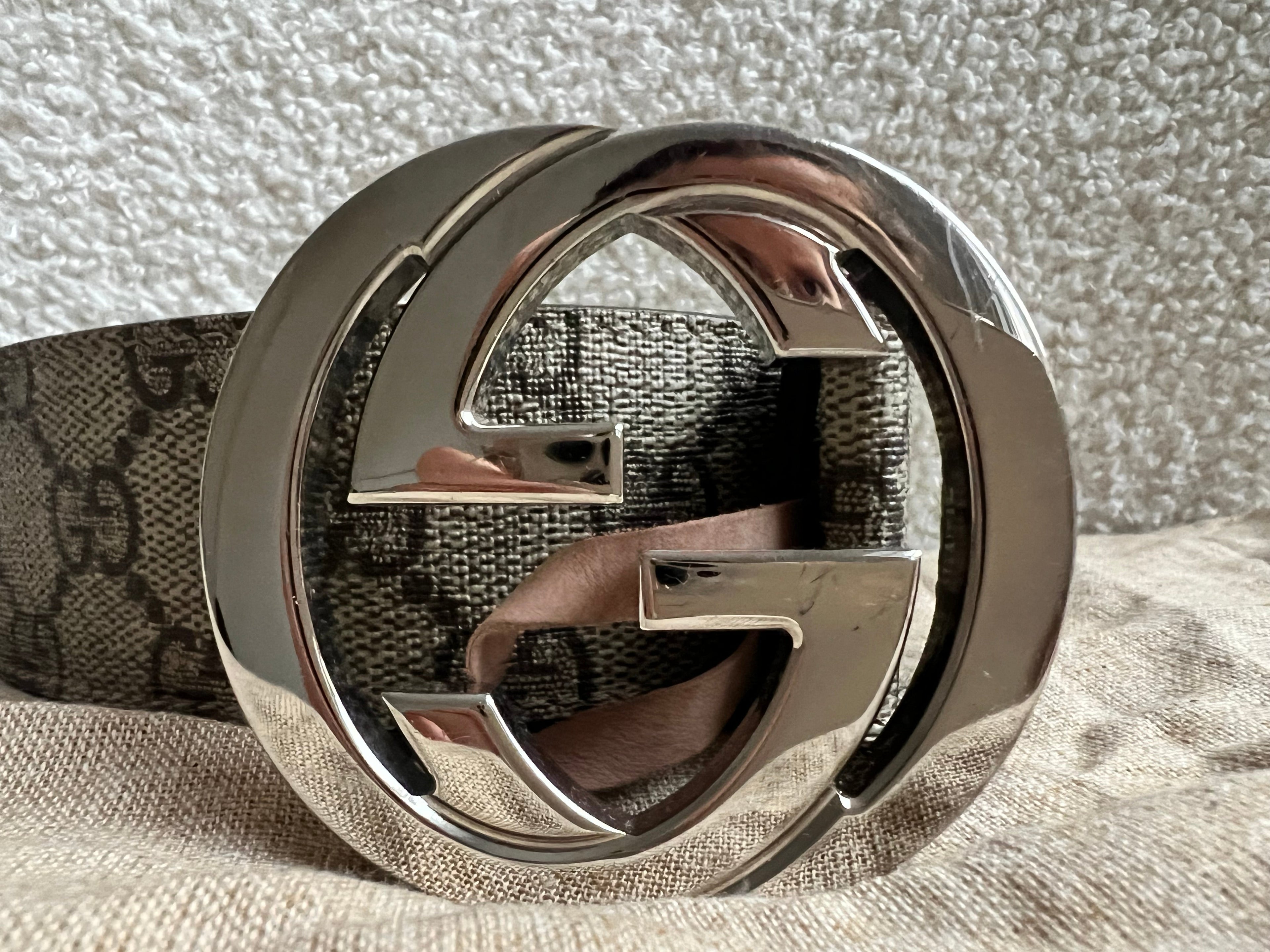 Gucci Interlocking GG Belt Supreme (RRP £360)