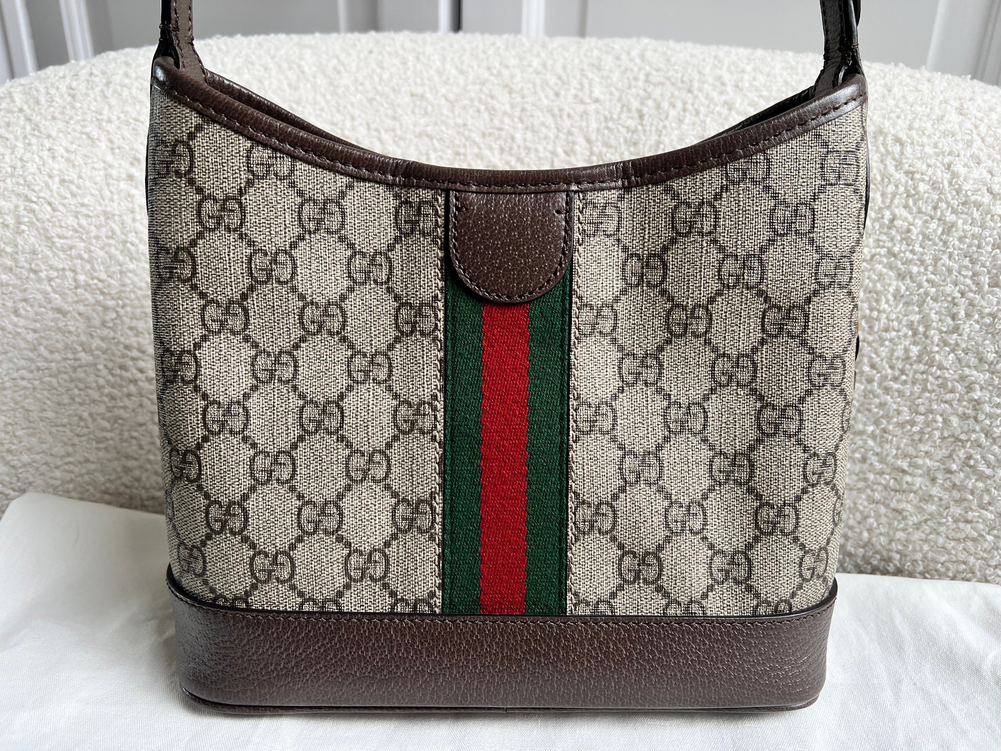Gucci GG Supreme Ophidia Small Shoulder Bag (RRP £1280)