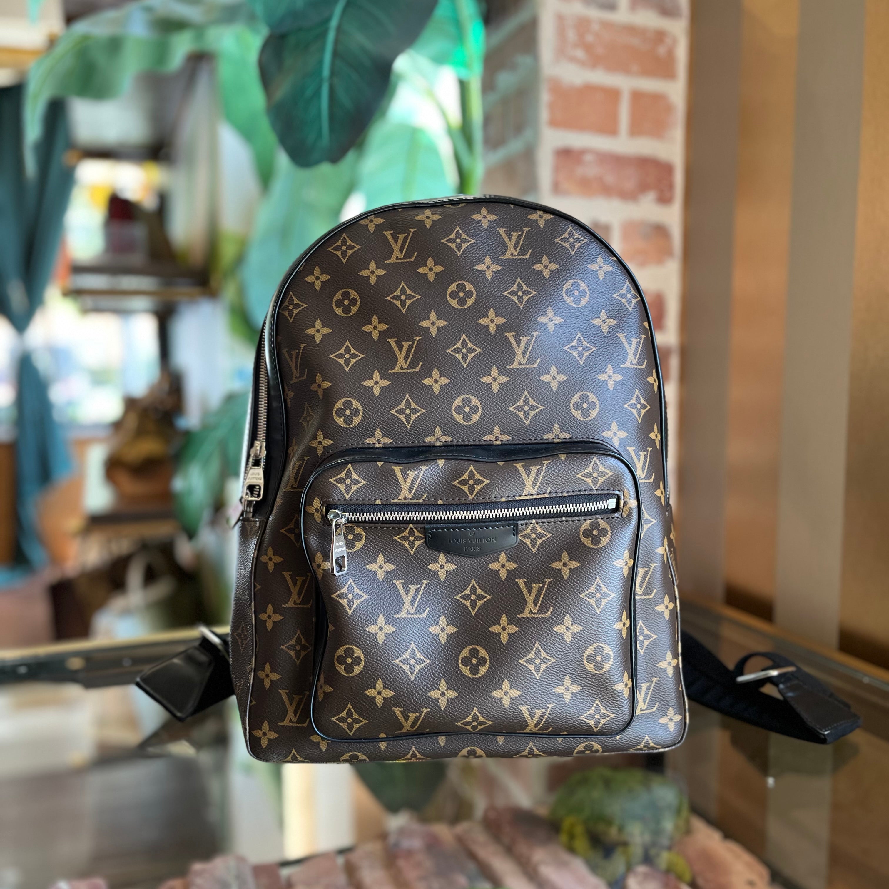 LOUIS VUITTON Josh Brown Monogram Canvas Backpack