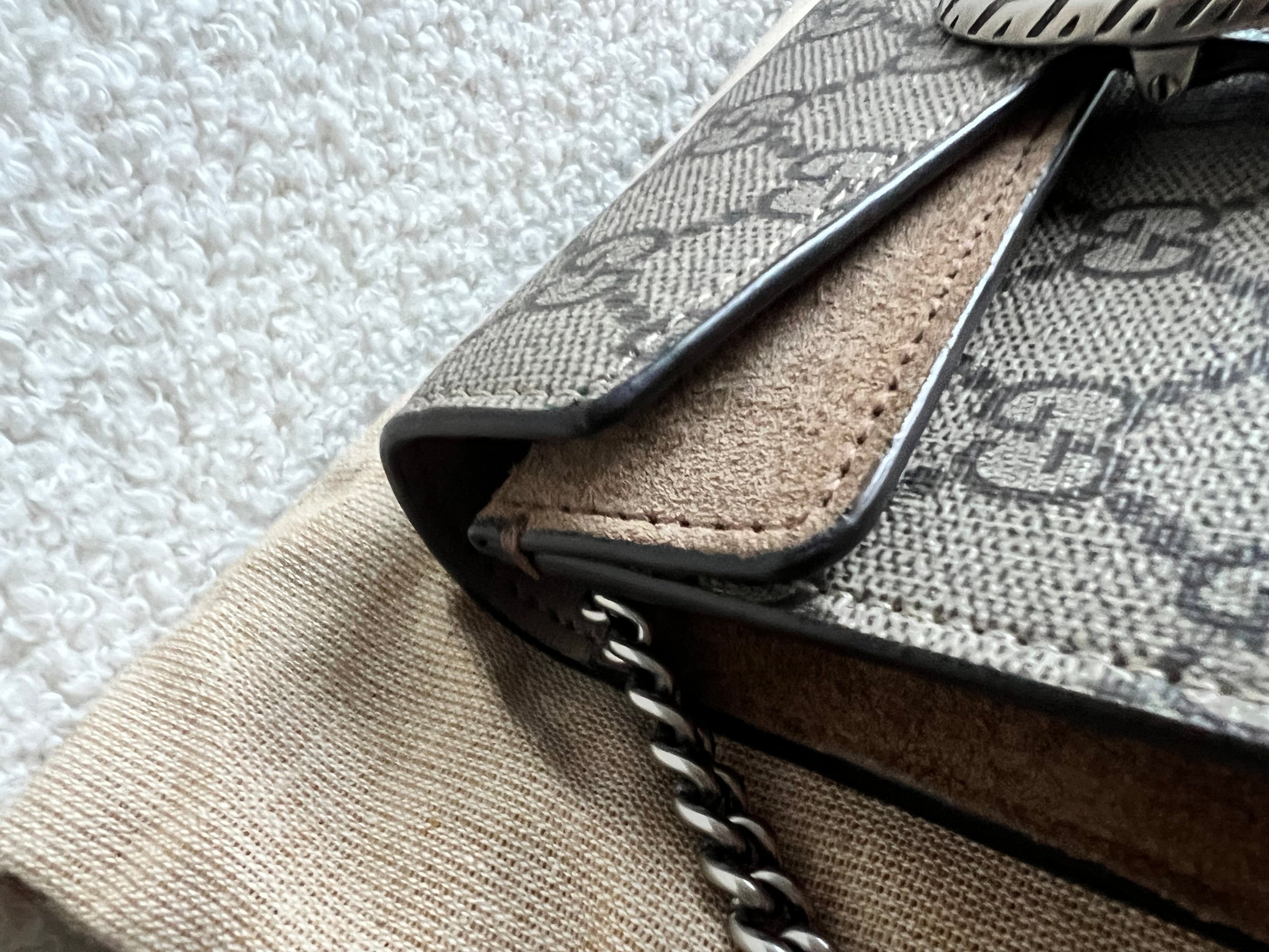 Gucci Dionysus GG Supreme Super Mini Shoulder Bag (RRP £890)