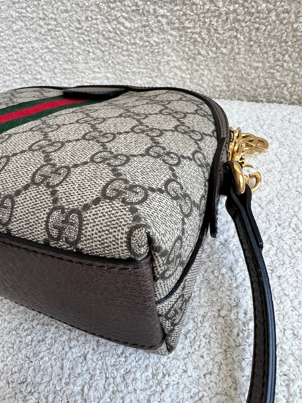 Gucci Ophidia GG Supreme Rounded Top Shoulder Bag (RRP £1,380)
