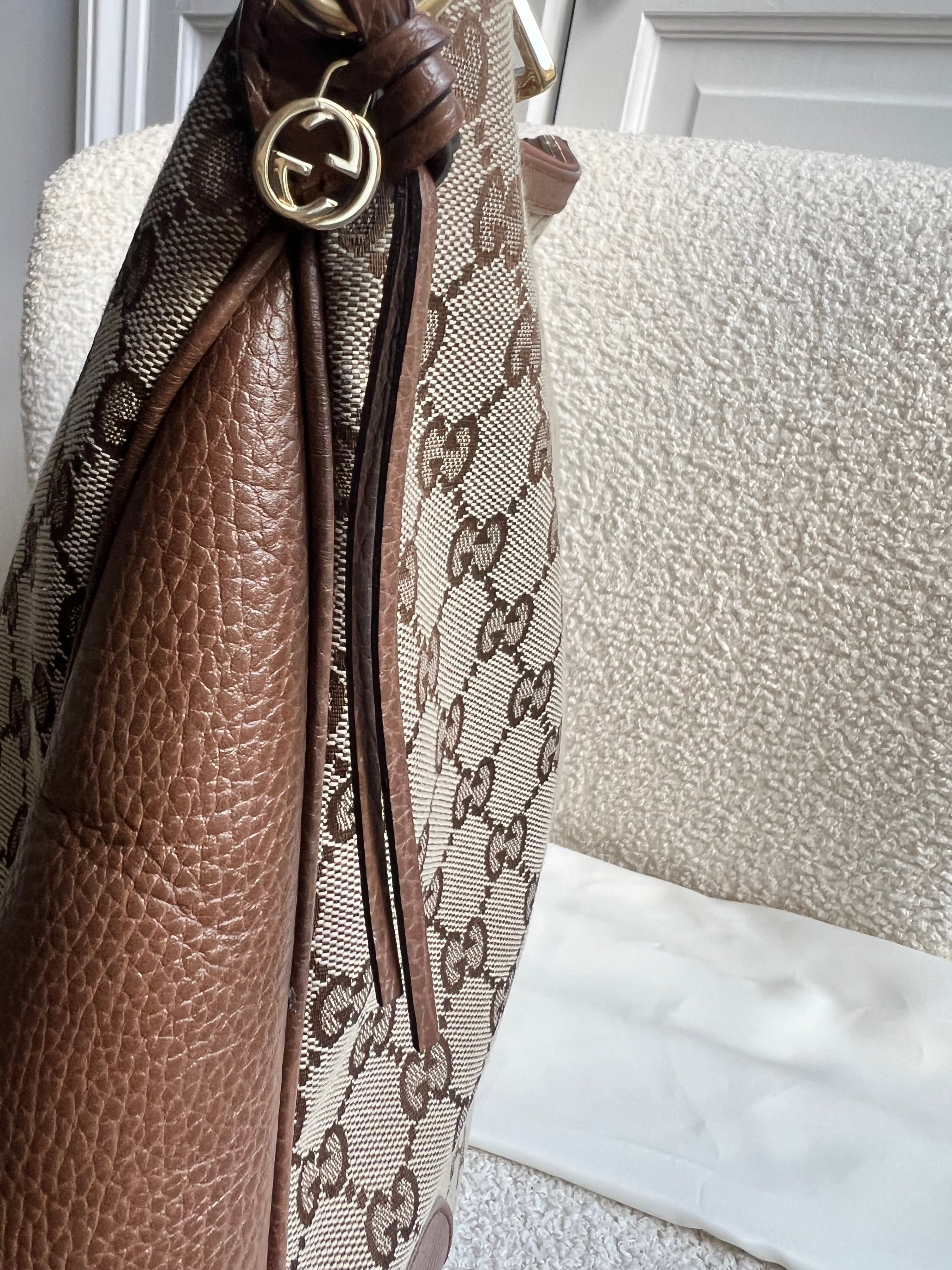 Gucci GG Bree Canvas Hobo