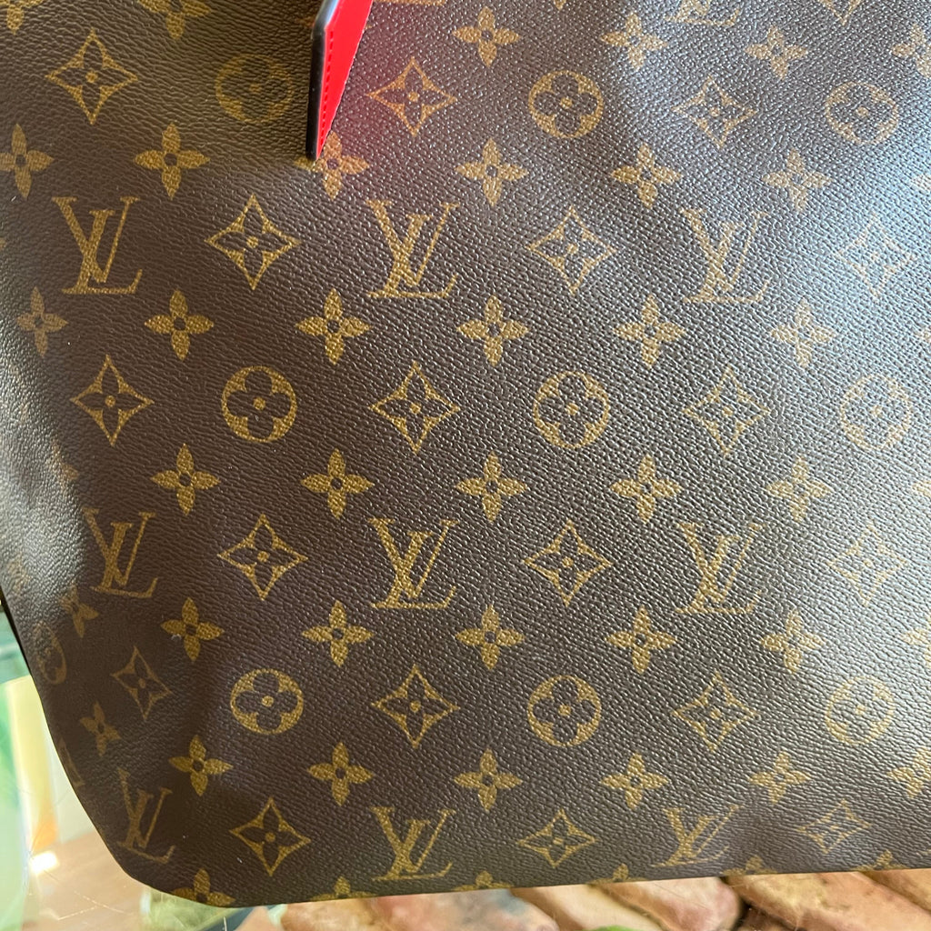 LOUIS VUITTON All-In MM Coquelicot Monogram Canvas Tote Bag