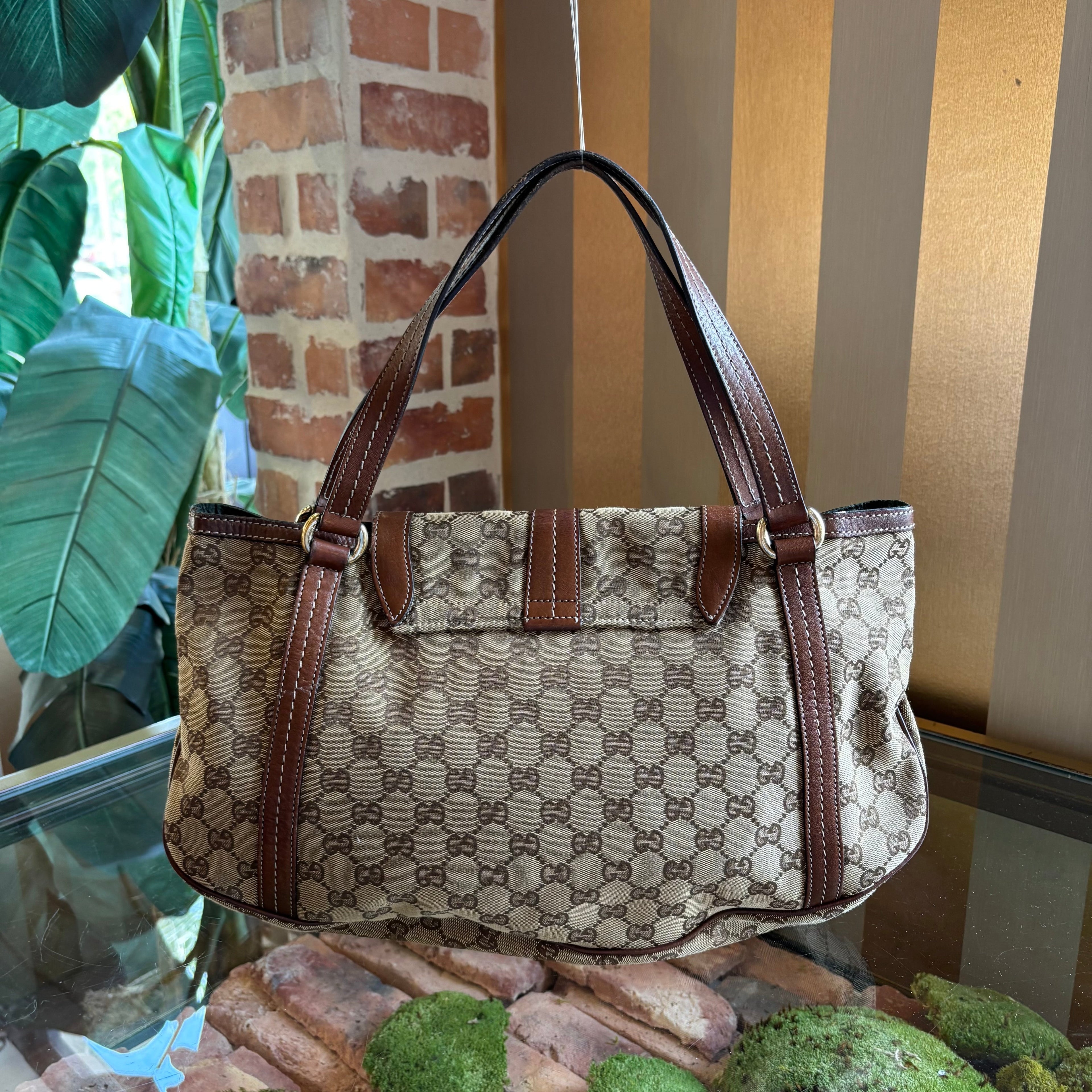 GUCCI Brown Duchessa Tote