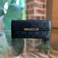 GUCCI GG Signature Black Leather Continental Wallet