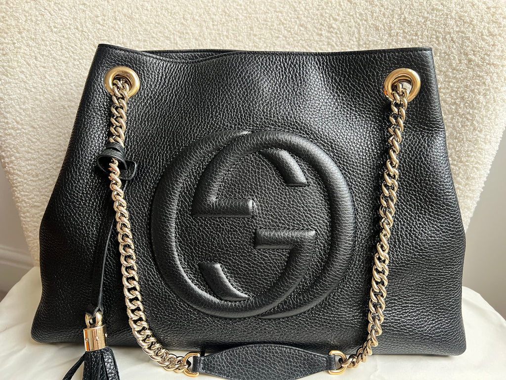 Gucci Black Soho Chain Tote (RRP £1350)