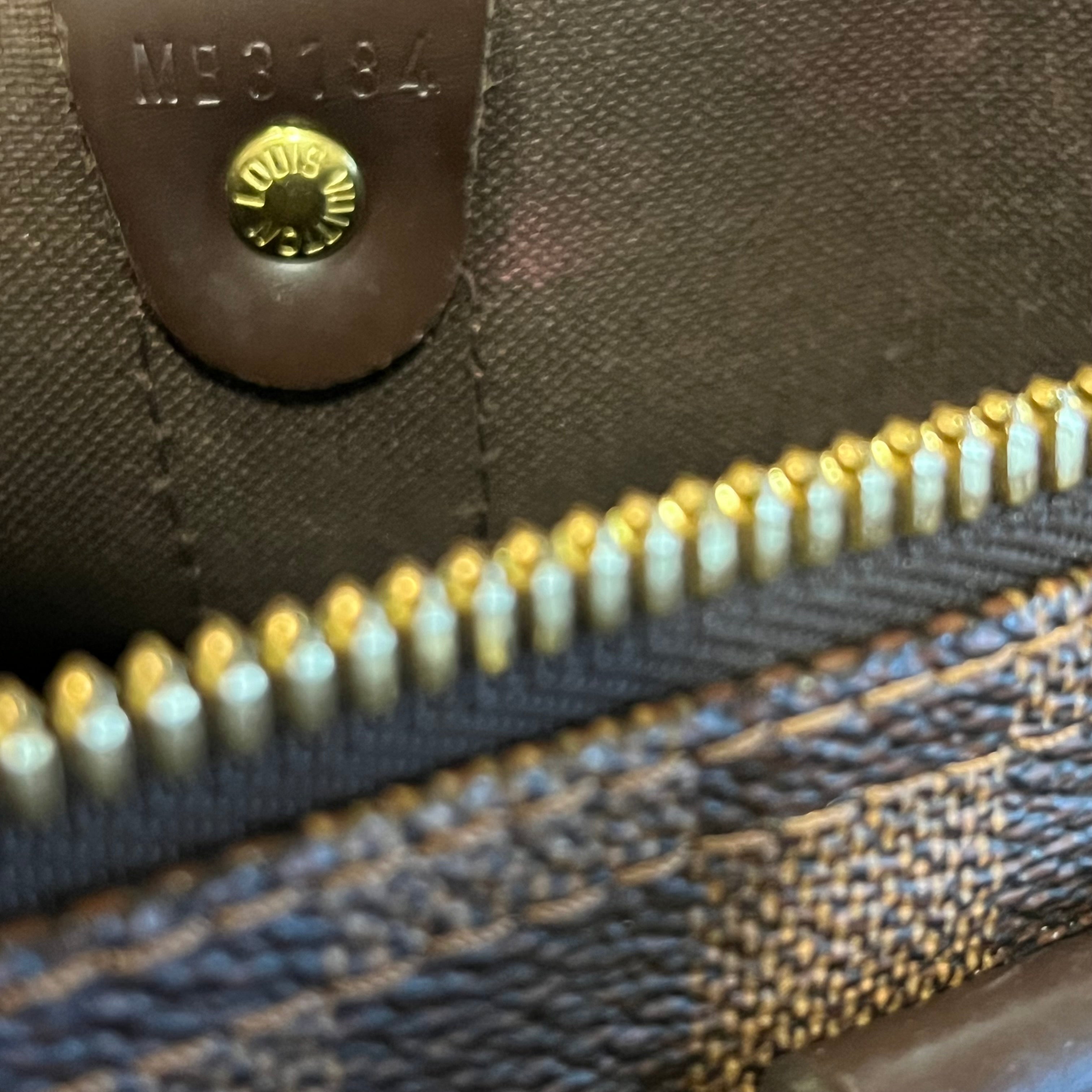 LOUIS VUITTON Keepall Bandoulière 45 Damier Ebene Canvas Weekend Bag