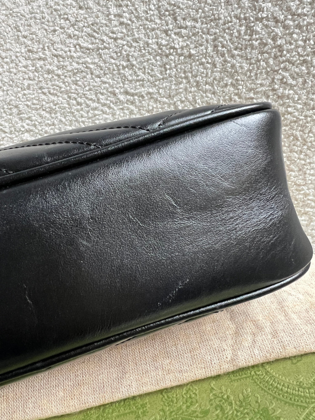 Gucci GG Black Marmont Small Shoulder Bag (RRP £1440)