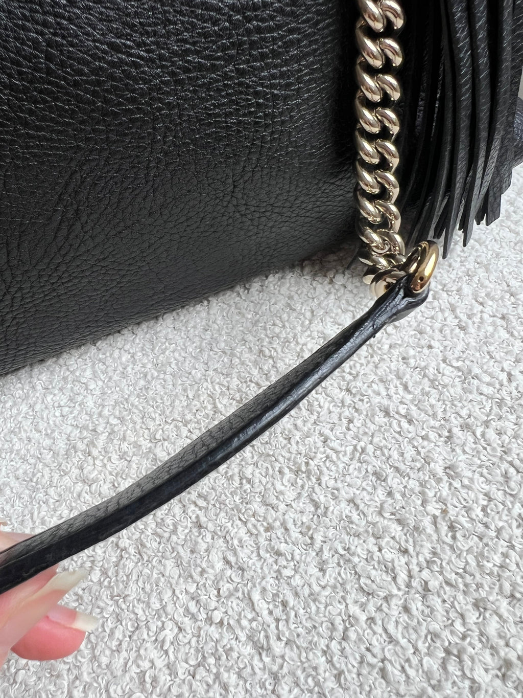 Gucci Black Soho Chain Tote (RRP £1350)