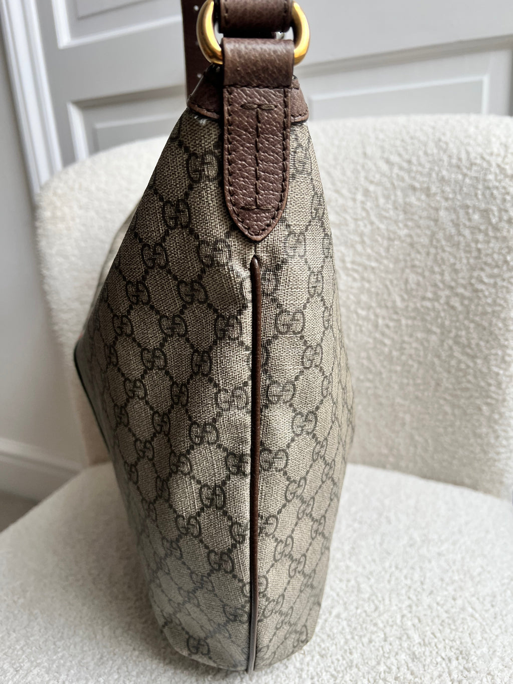 Gucci GG Supreme Ophidia Large Shoulder Bag (RRP £1190)