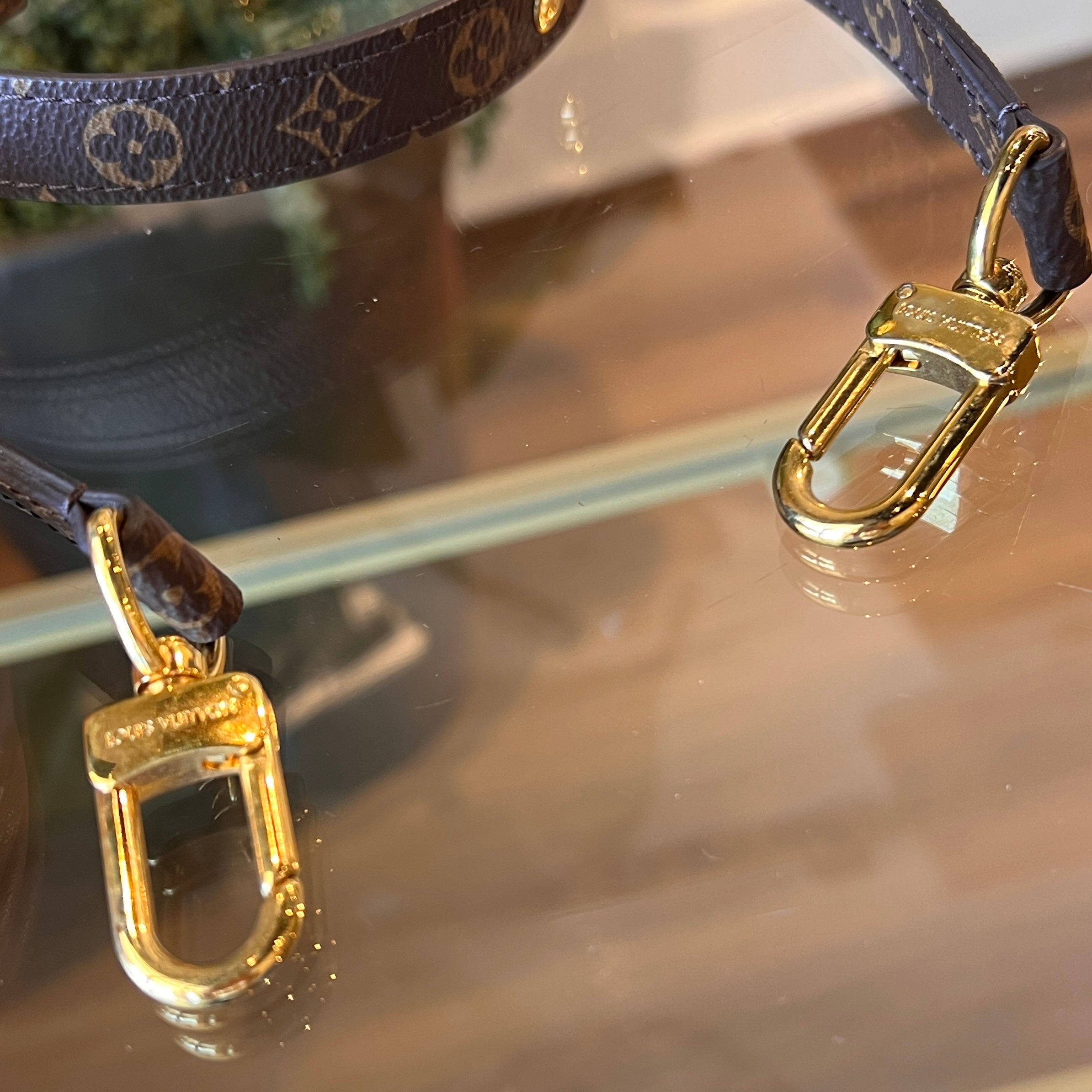 LOUIS VUITTON Monogram Sac Plat NM