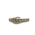 Chanel Crystal Pearl CC Hair Women's Clip (Pre-Owned)