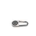 Fendi Silver Metal Compass Charm  Keychain (Pre-Owned)