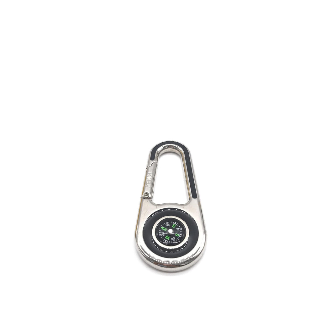 Fendi Silver Metal Compass Charm  Keychain (Pre-Owned)