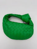 Bottega Veneta BOTTEGA VENETA JODIE MINI Green Women's Handbag (Pre-Owned)