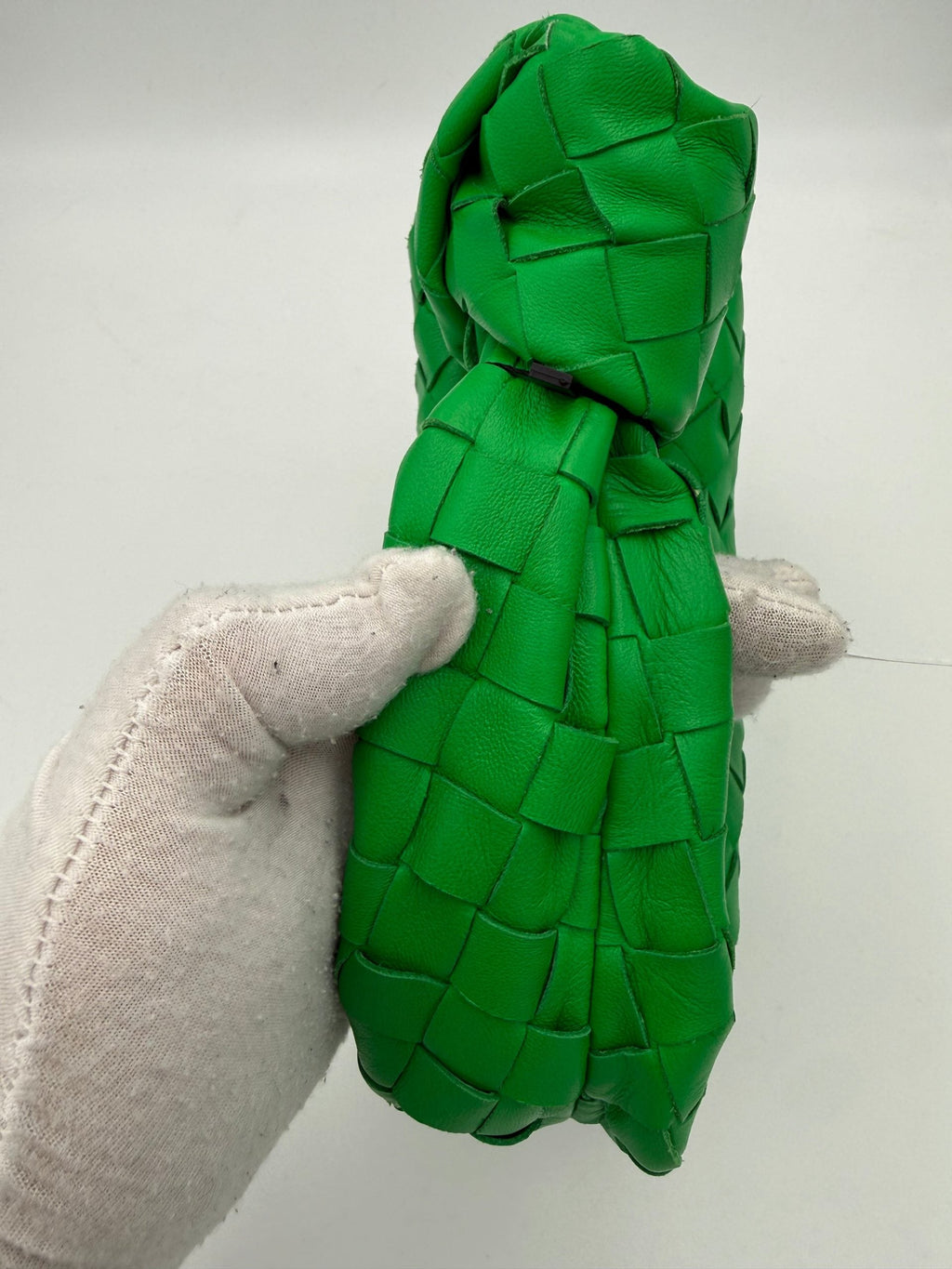 Bottega Veneta BOTTEGA VENETA JODIE MINI Green Women's Handbag (Pre-Owned)