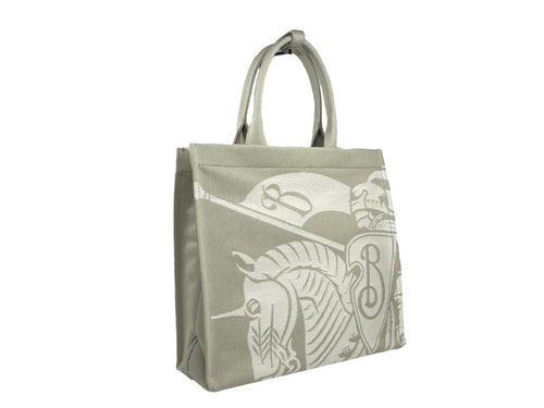 Burberry Burberry EKD Canvas Tote Bag With Coin Women's Pouch