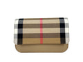 Burberry Burberry Small Leather Madison Crossbody Check Women's Bag