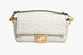 Fendi FF Embossed Women'suette Nappa Leather Women's Bag (Pre-Owned)