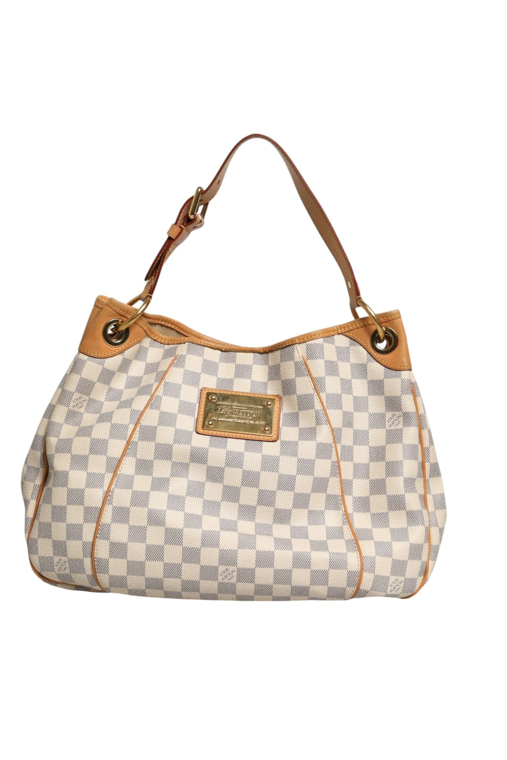 Louis Vuitton Damier Azur Canvas Galliera PM Shoulder Women's Bag (Pre-Owned)