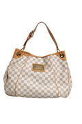 Louis Vuitton Damier Azur Canvas Galliera PM Shoulder Women's Bag (Pre-Owned)