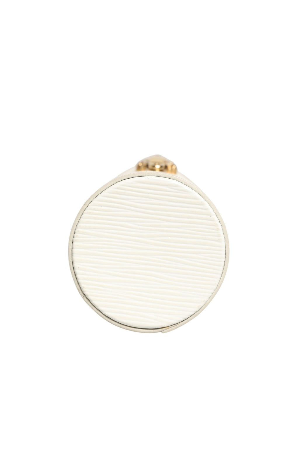 Louis Vuitton Travel Case White Epi Women's Leather (Pre-Owned)