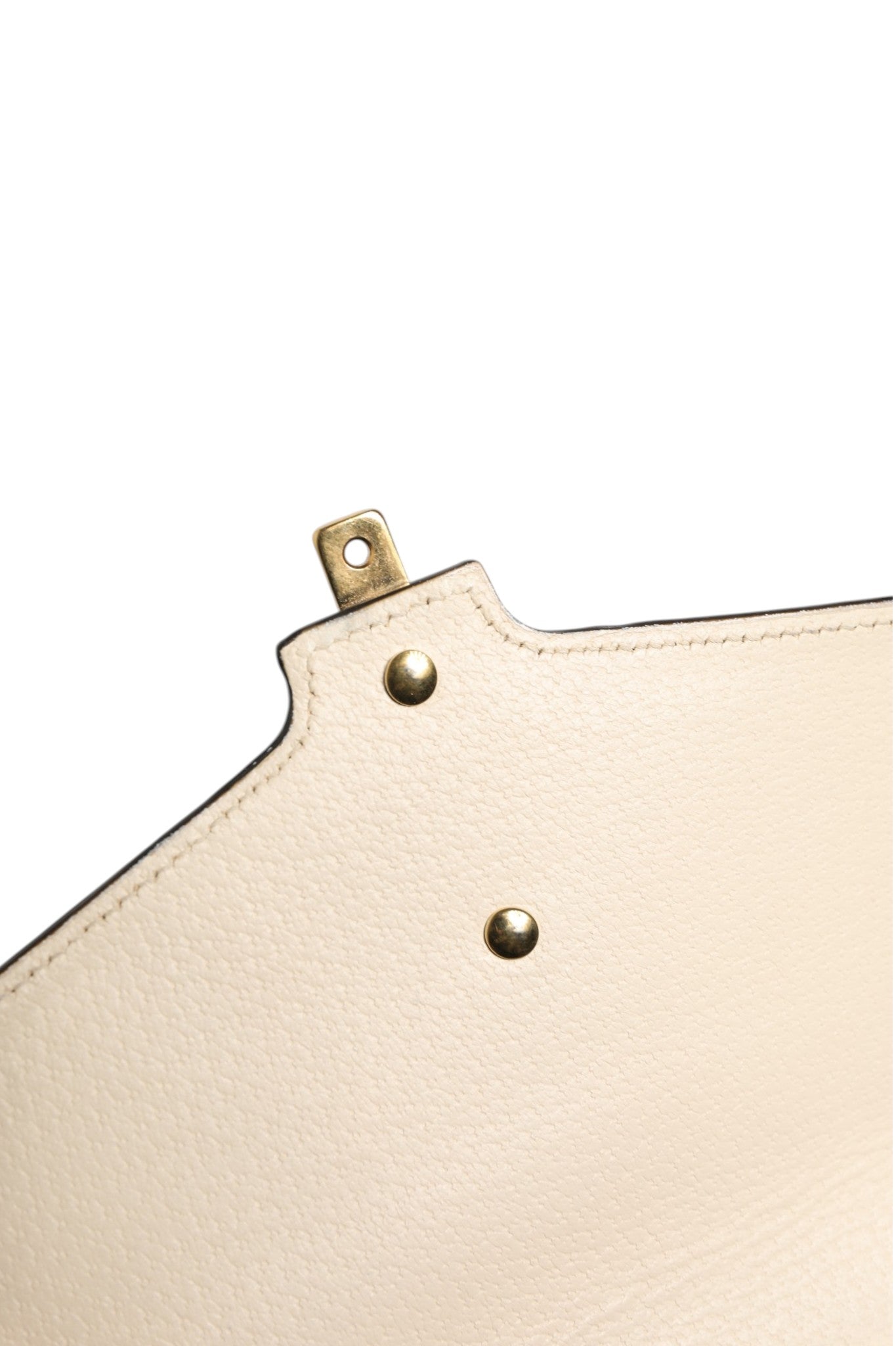 Gucci Cream Leather with a Bee and Star Print Leather Sylvie Crossbody Women's Bag (Pre-Owned)