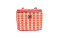 Chanel Raffia Jute Striped Mini Vanity Women's Case (Pre-Owned)