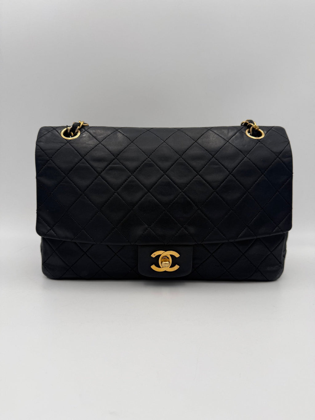 Chanel CHANEL Timeless Classic with Removable Pouch Women's Handbag (Pre-Owned)
