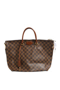Louis Vuitton Damier Ebene Belmont Tote Women's Bag (Pre-Owned)