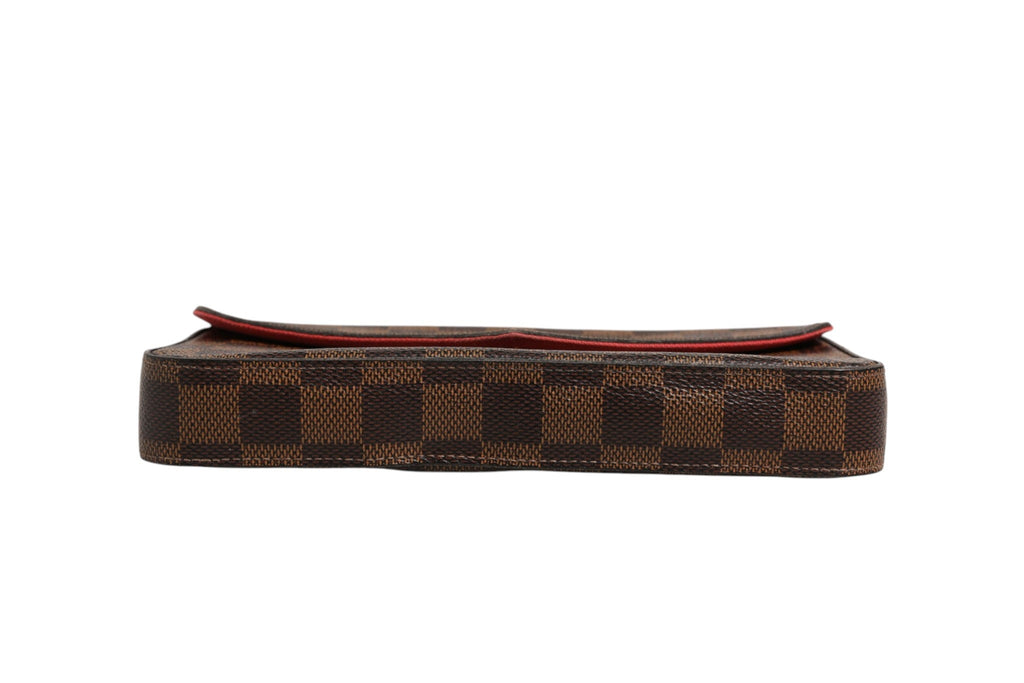 Louis Vuitton Damier Ebene Pochette Felice Chain Women's Wallet (Pre-Owned)