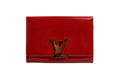 Louis Vuitton Louise PM Red Patent Leather Wallet On Women's Chain (Pre-Owned)