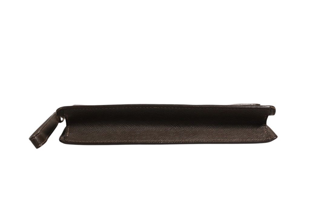 Louis Vuitton Belaia Clutch Taiga Women's Leather (Pre-Owned)