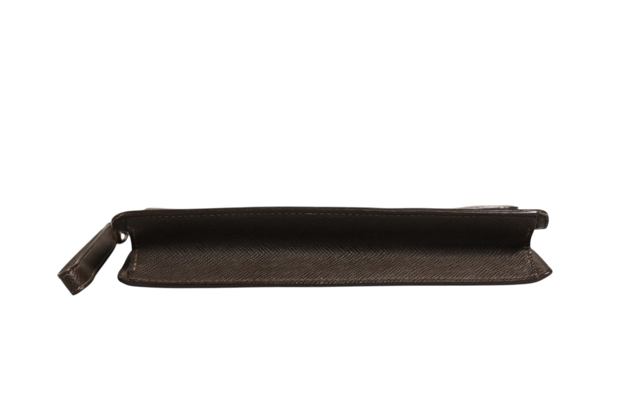 Louis Vuitton Belaia Clutch Taiga Women's Leather (Pre-Owned)