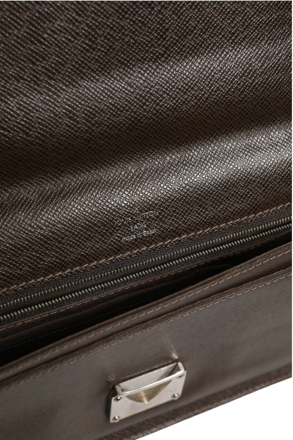Louis Vuitton Belaia Clutch Taiga Women's Leather (Pre-Owned)