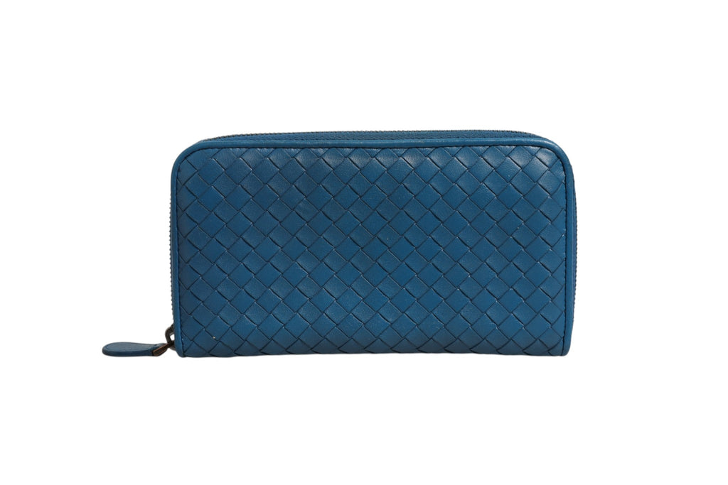Bottega Veneta Intrecciato Zip Around Women's Wallet (Pre-Owned)