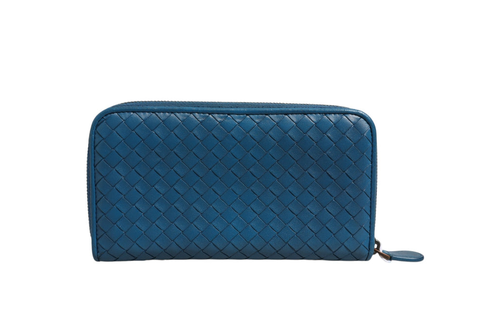 Bottega Veneta Intrecciato Zip Around Women's Wallet (Pre-Owned)