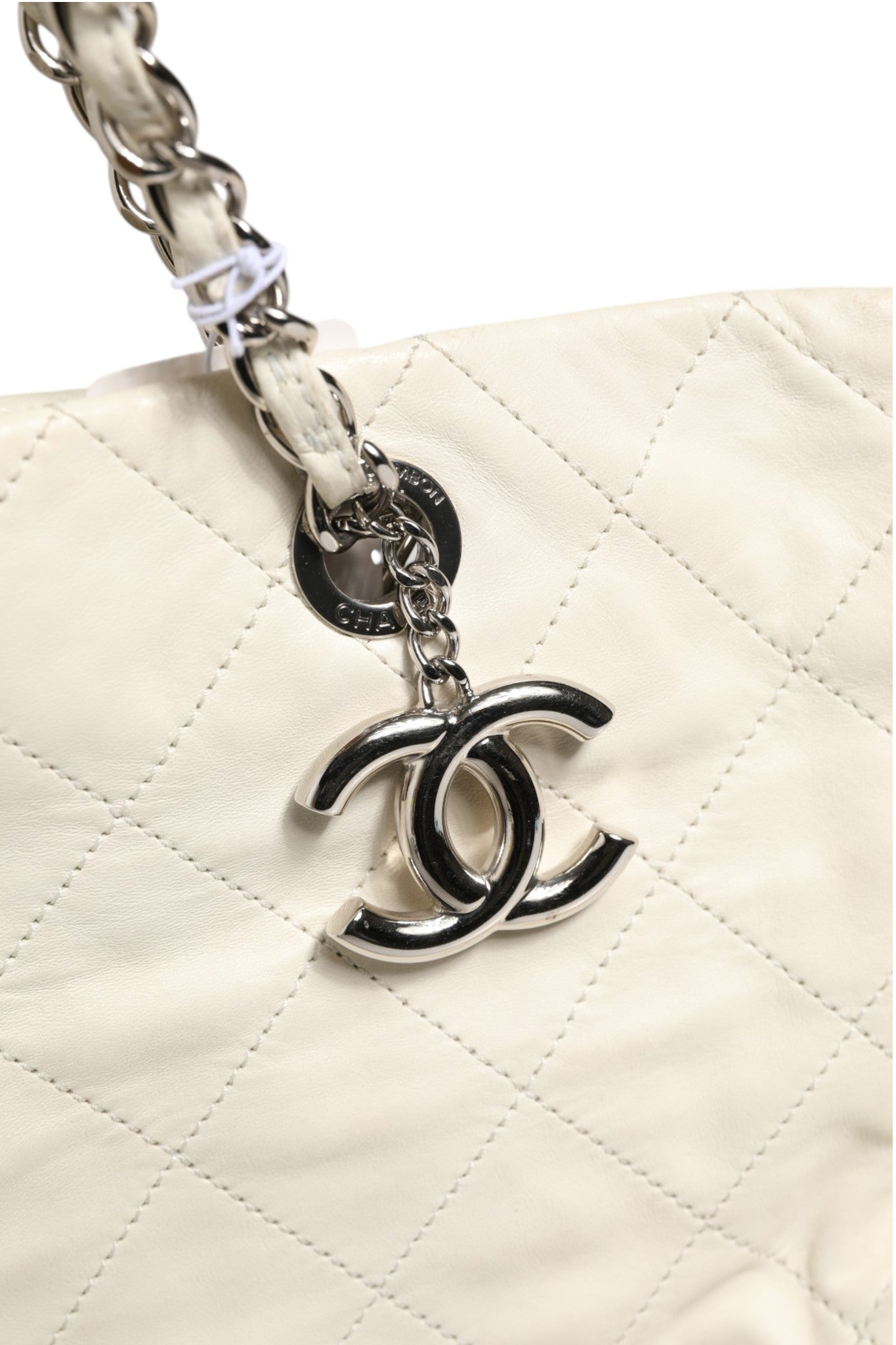 Chanel Aged Calfskin Quilted Large Gabrielle Shopping Women's Tote (Pre-Owned)