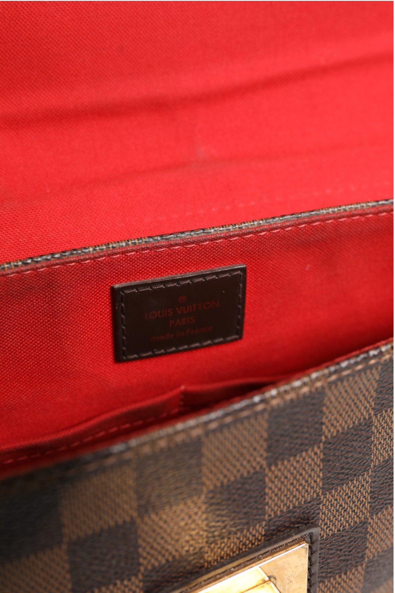 Louis Vuitton Damier Ebene Besace Rosebery Crossbody Women's Bag (Pre-Owned)
