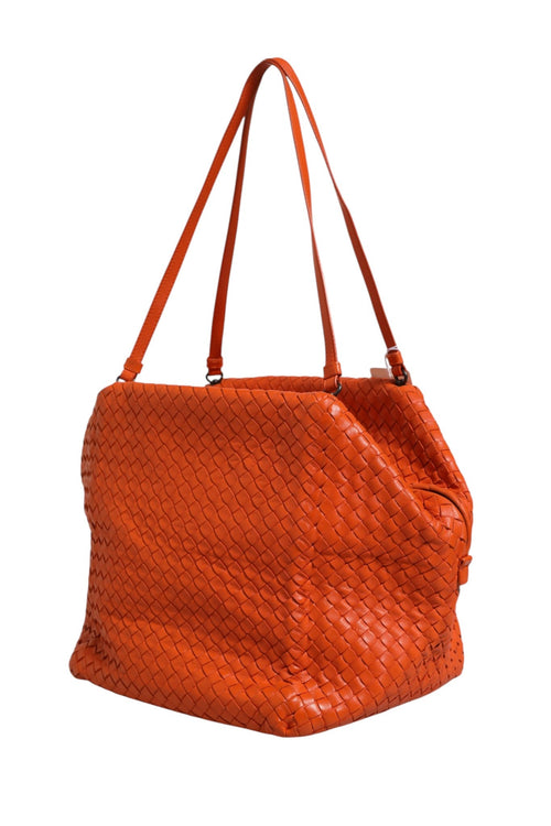 Bottega Veneta Intrecciato Nappa Leather Cube Women's Bag (Pre-Owned)