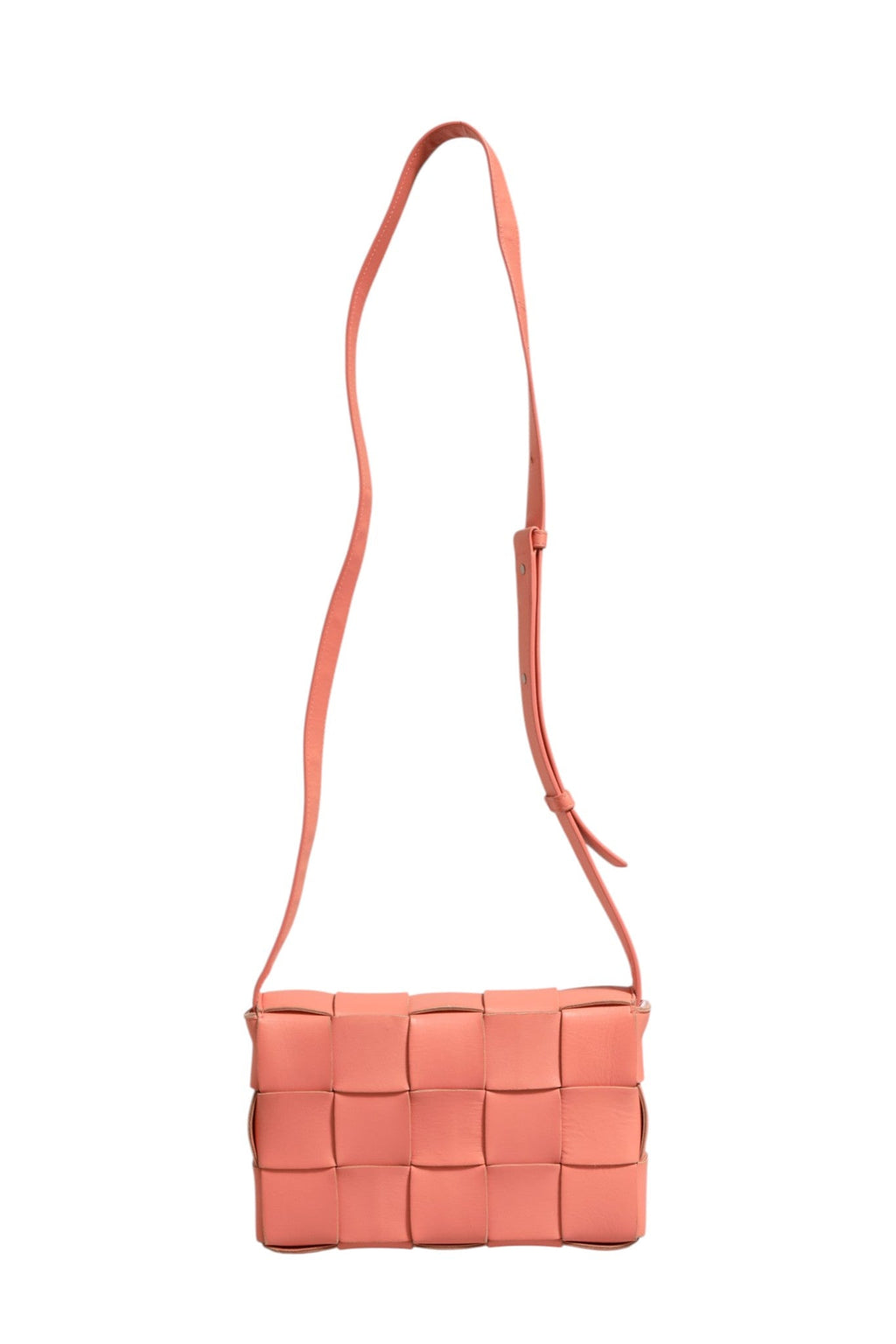Bottega Veneta Lambskin Maxi Intrecciato Cassette Crossbody Women's Bag (Pre-Owned)