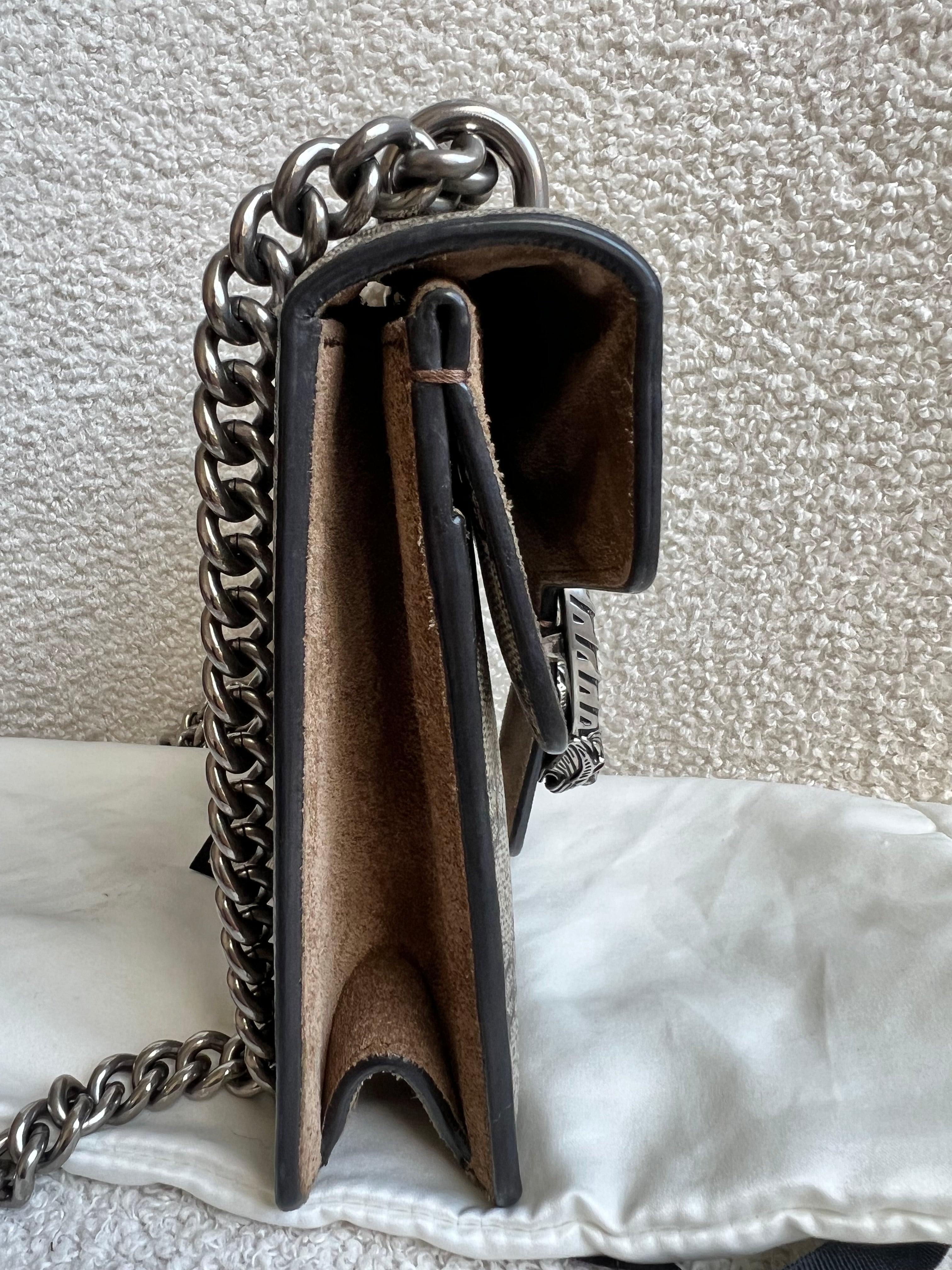 Gucci Dionysus GG Supreme Mini Shoulder Bag (RRP £1,890)