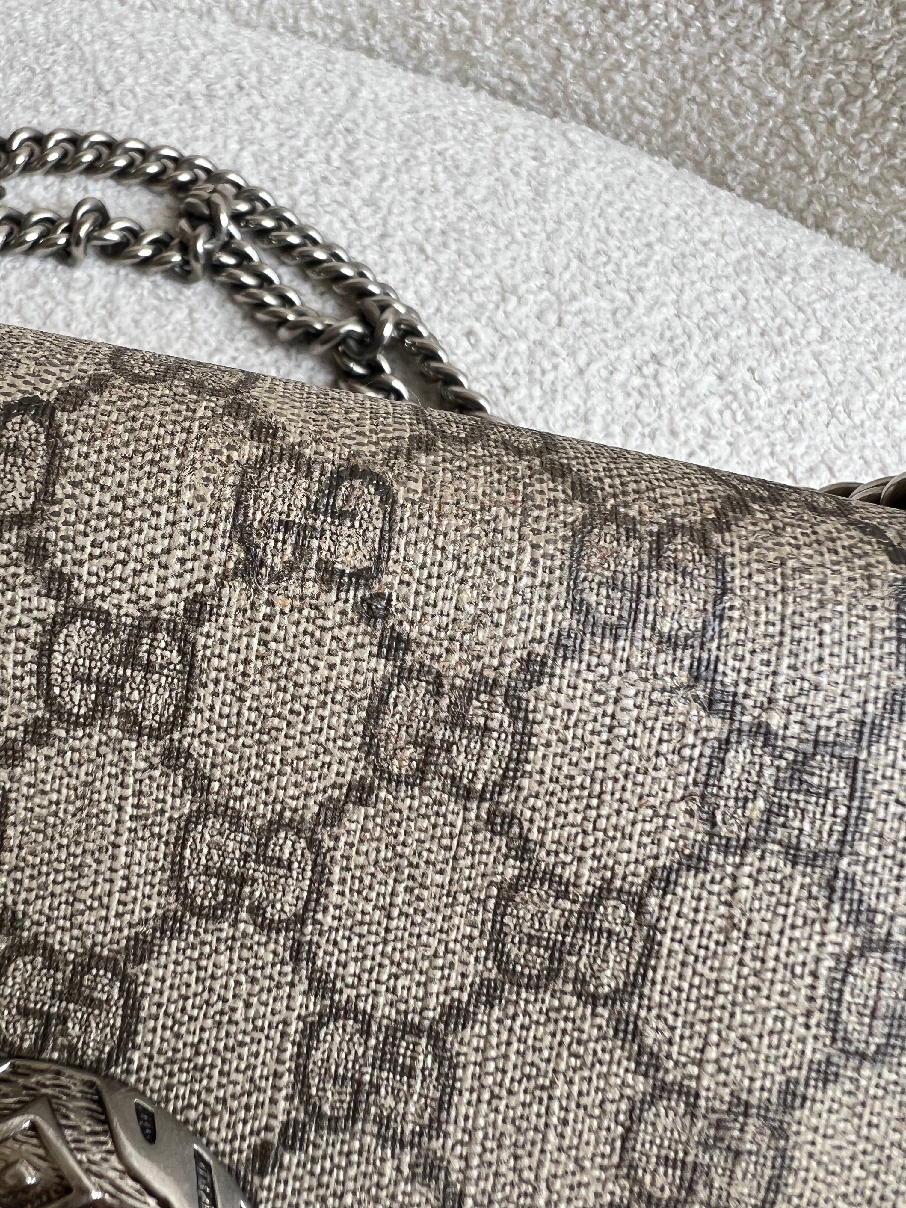 Gucci Dionysus GG Supreme Small Shoulder Bag (RRP £2,220)