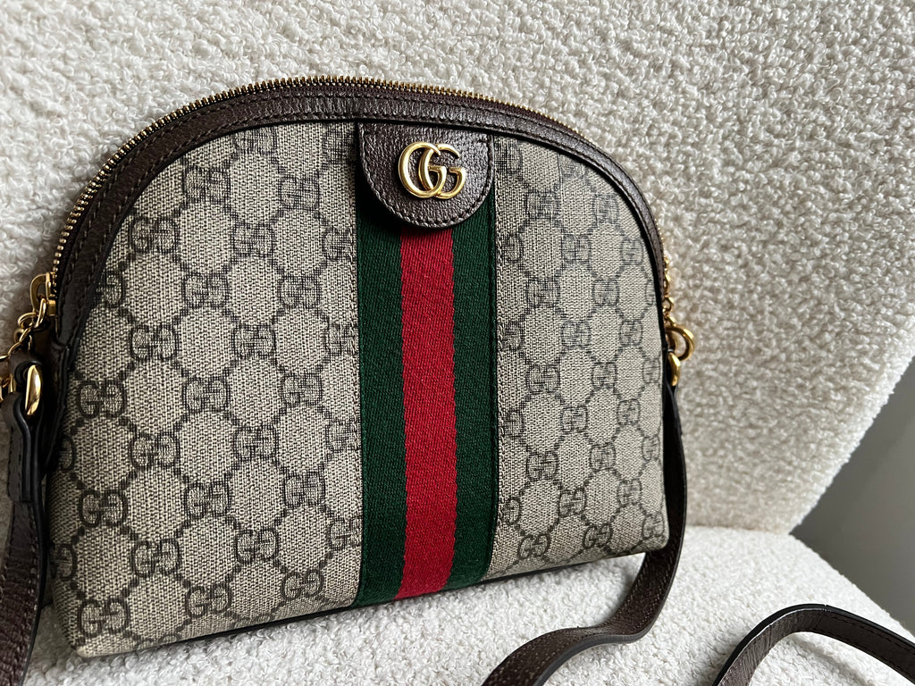 Gucci Ophidia GG Supreme Rounded Top Shoulder Bag (RRP £1,380)