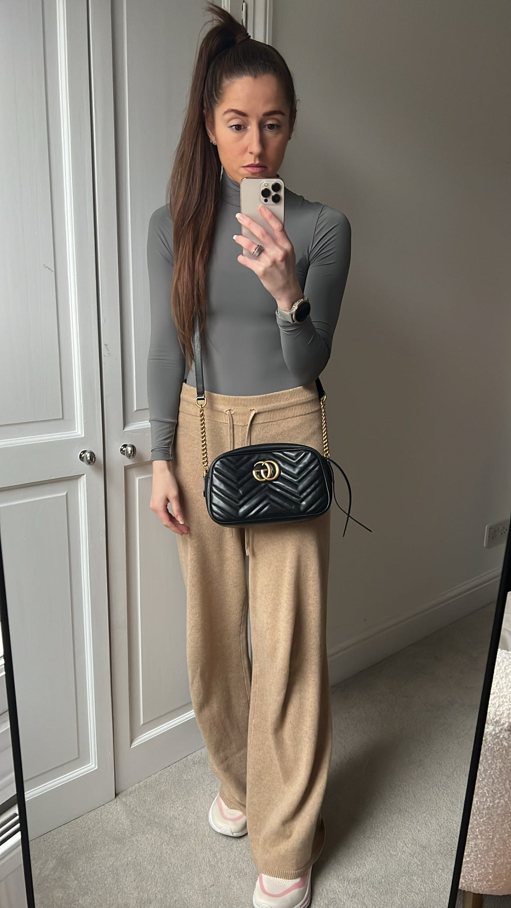 Gucci GG Black Marmont Small Shoulder Bag (RRP £1440)