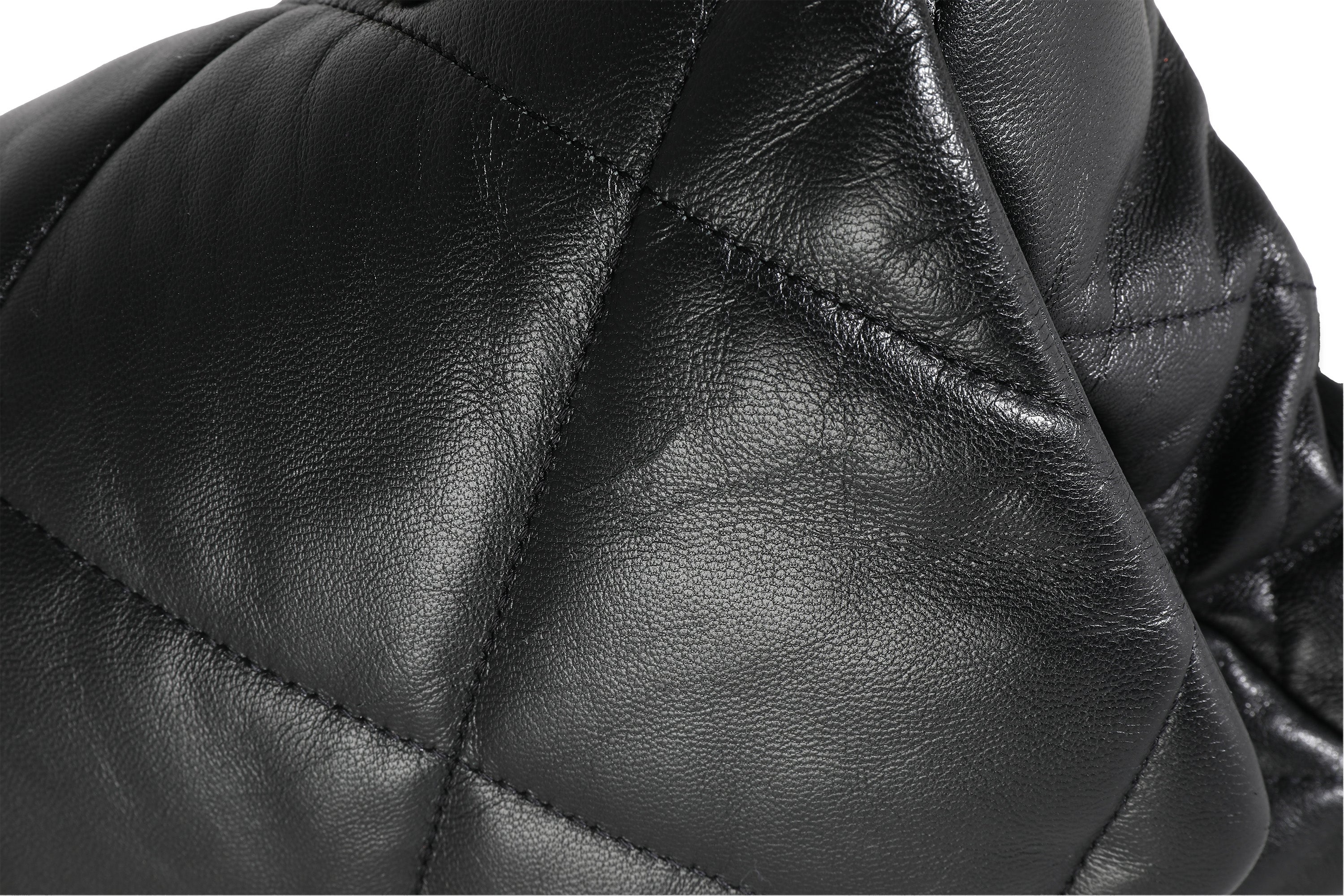 Black Shiny Lambskin Large Chanel 19 Flap Bag