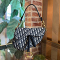 CHRISTIAN DIOR Saddle Dior Oblique Jacquard Shoulder Bag