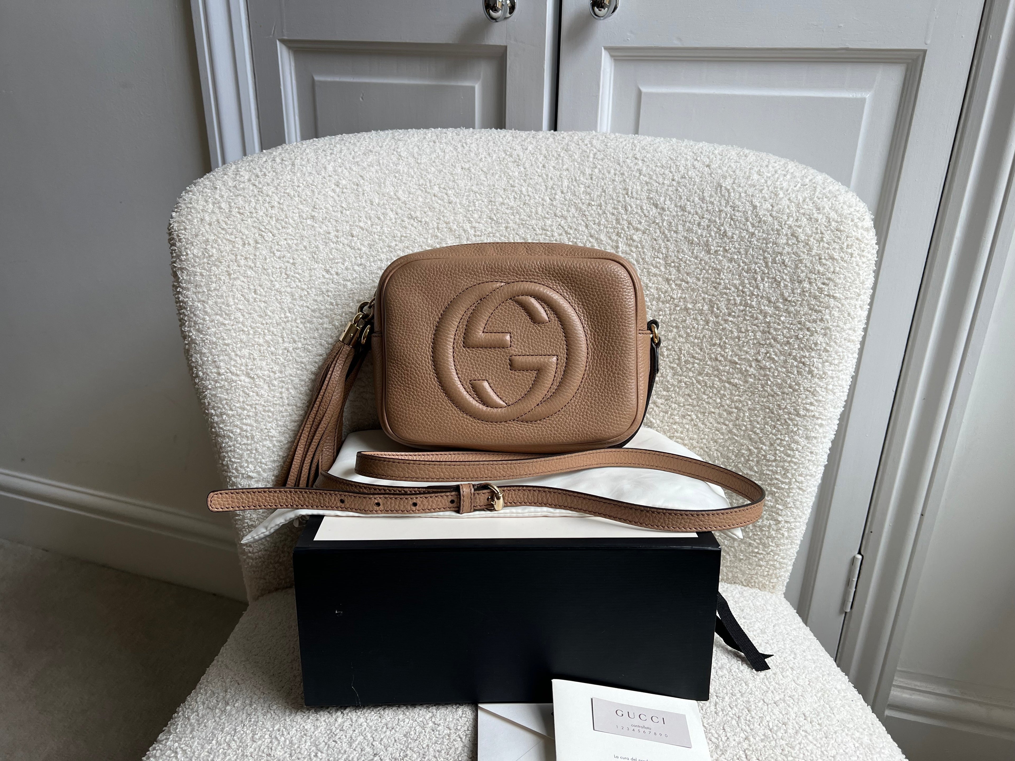Gucci Rose Beige Soho Disco (RRP £1050)
